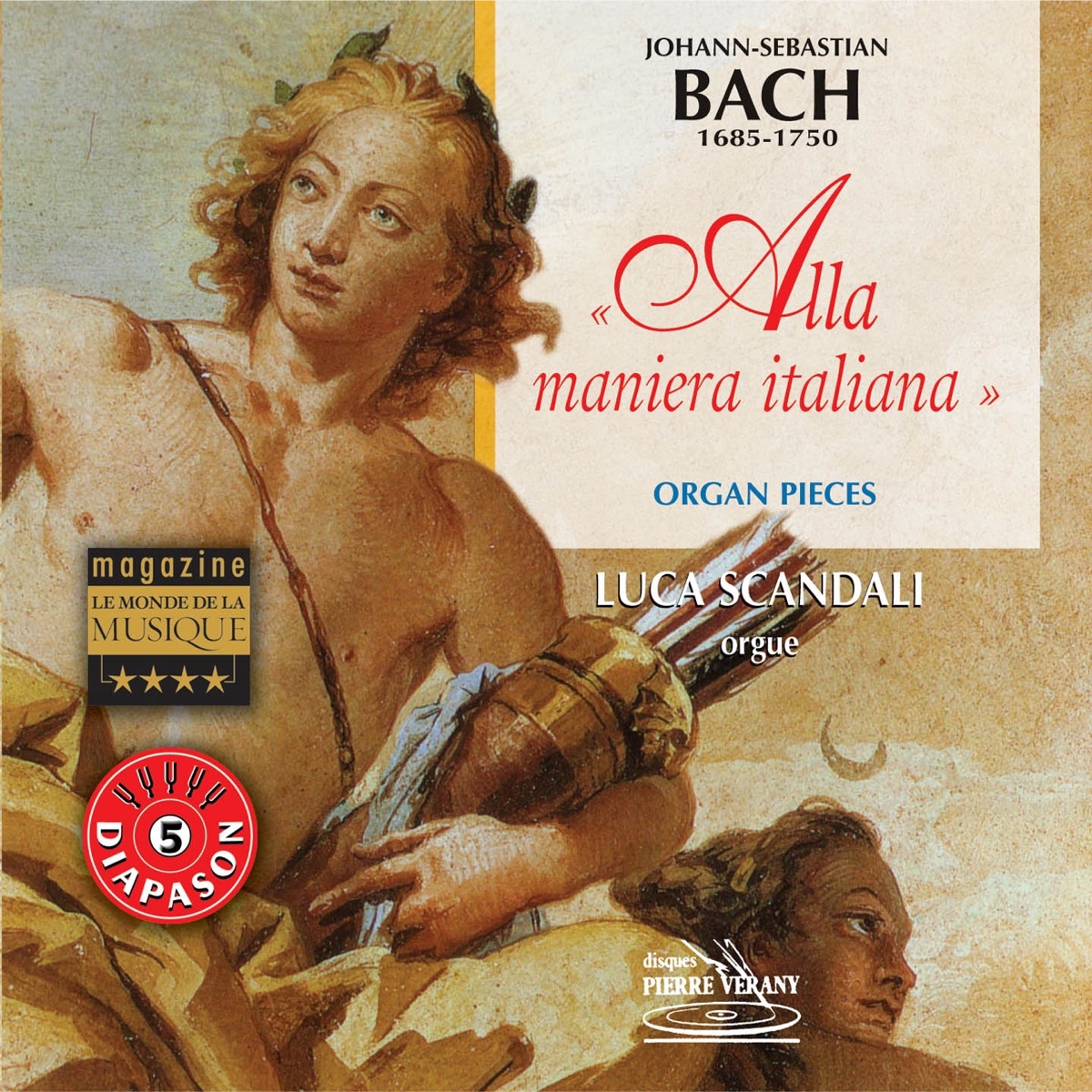 Cover du titre Fugue en ut majeur sur un thème d'Albinoni, BWV 946