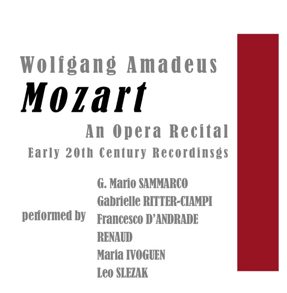 Opera Recital: Early 20th Century Recordings