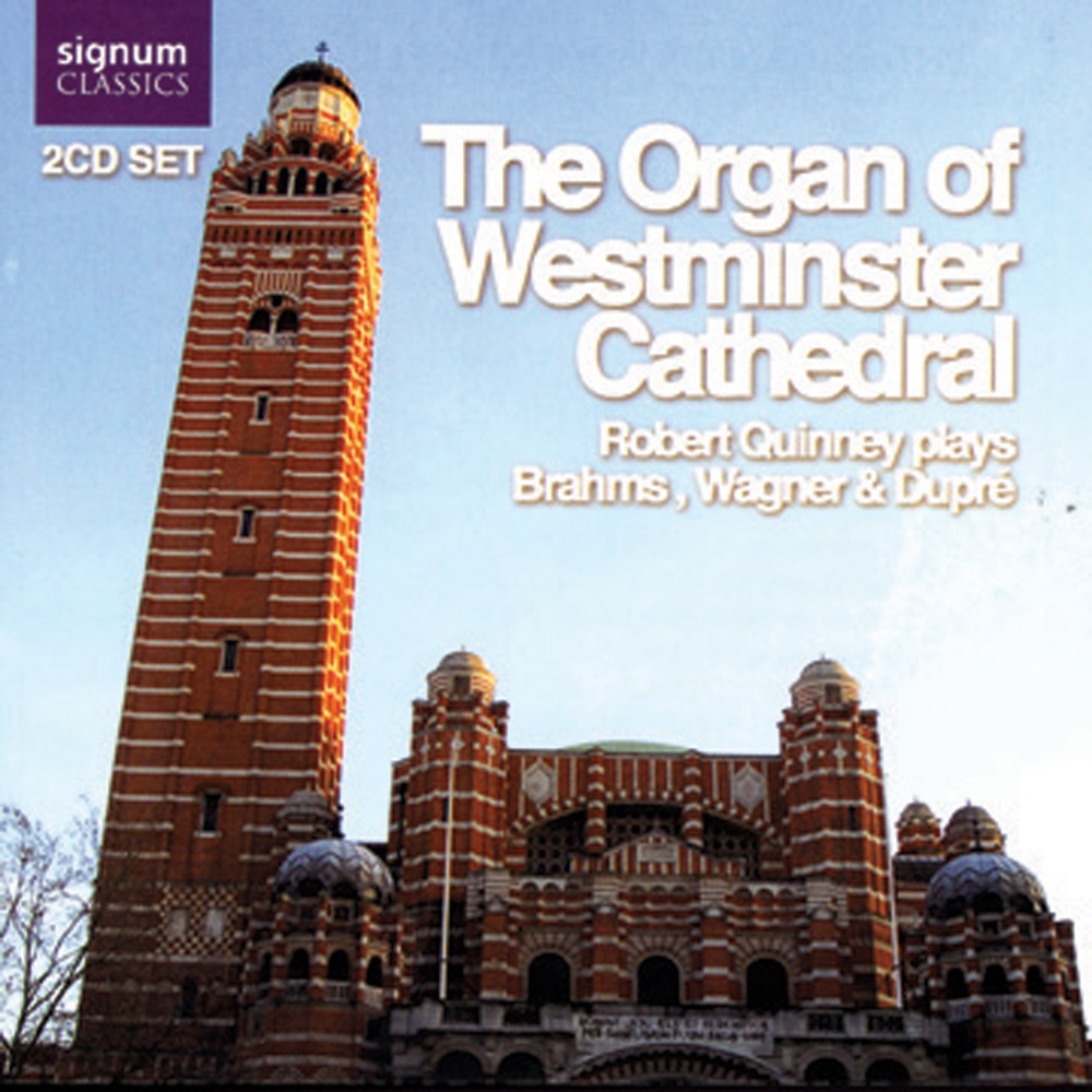 Обложка альбома «The Organ of Westminster Cathedral» — Robert Quinney
