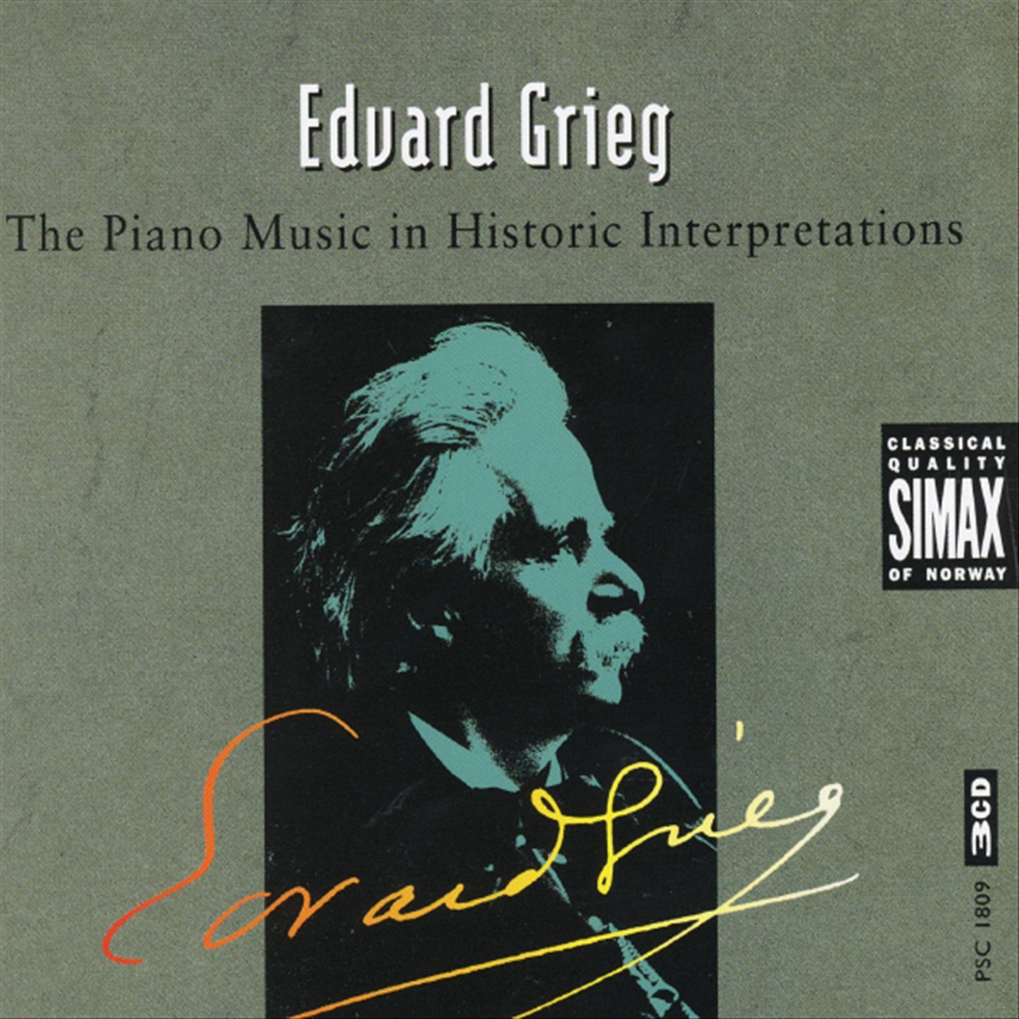 Grieg: The Piano Music In Historic Interpretations