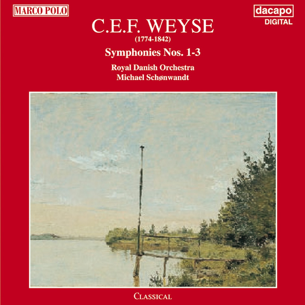 Weyse: Symphonies Nos. 1-3 cover art