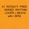 Droplet Groove - 108 Bpm - 31 Royalty Free Rhythm Loops + Beats W/bpm lyrics