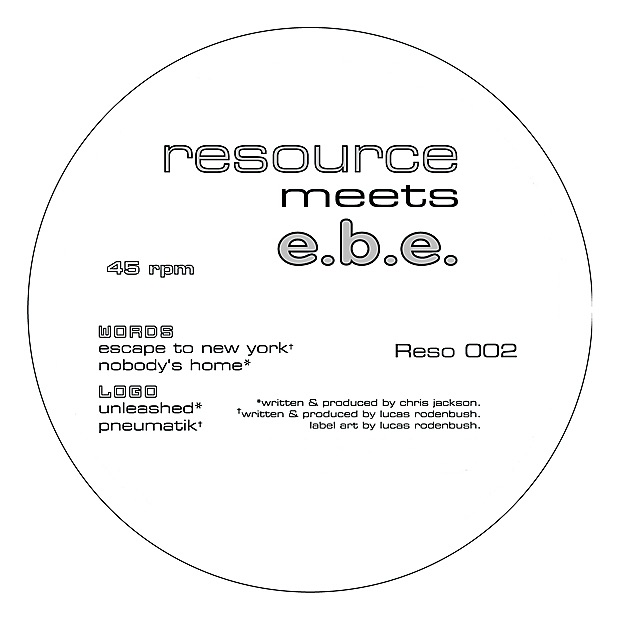 Обложка альбома «Resource meets E.B.E.» — Chris Jackson & E.B.E.