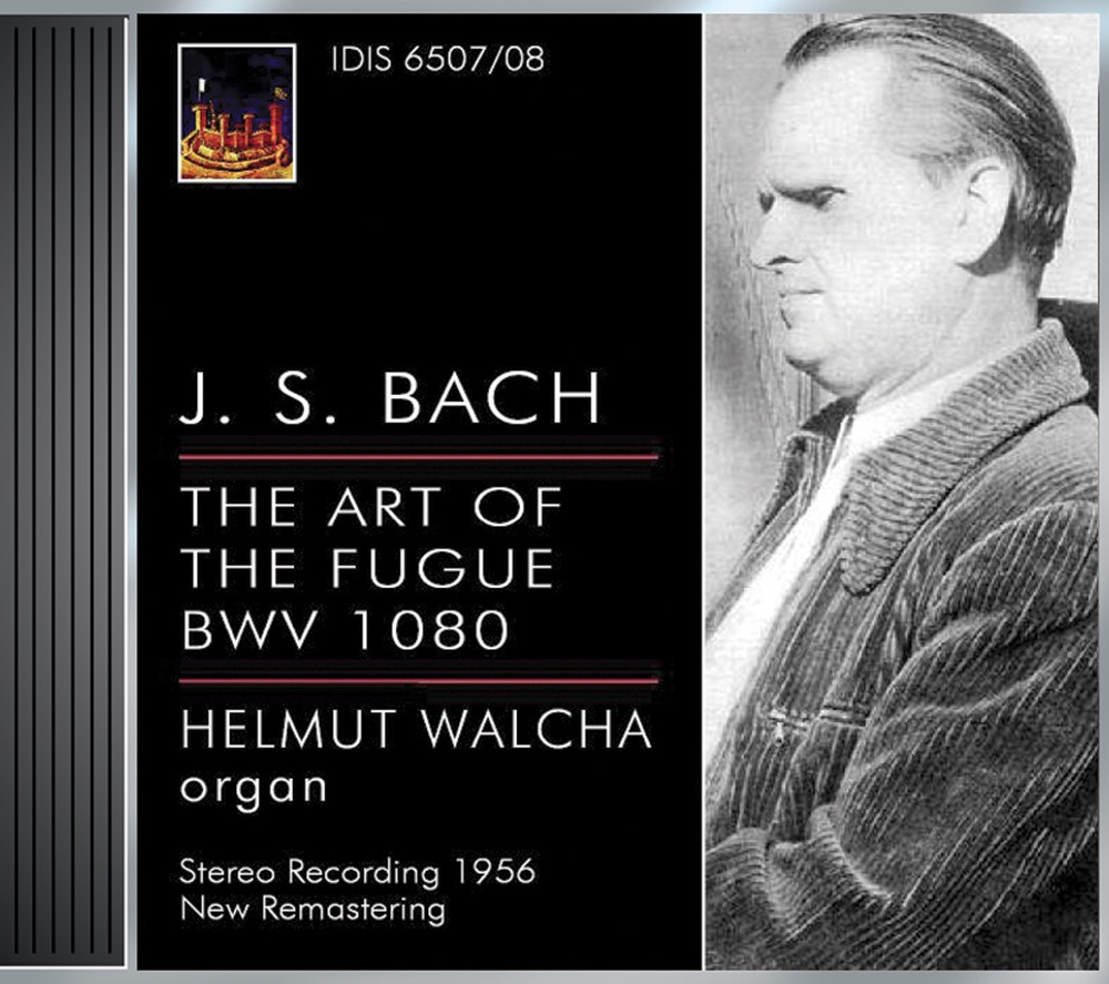 Обложка альбома «Bach: The Art of the Fugue; Toccata and Fugue, BWV 565; Passacaglia and Fugue, BWV 582 (Walcha) [1947, 1952, 1956]» — Helmut Walcha