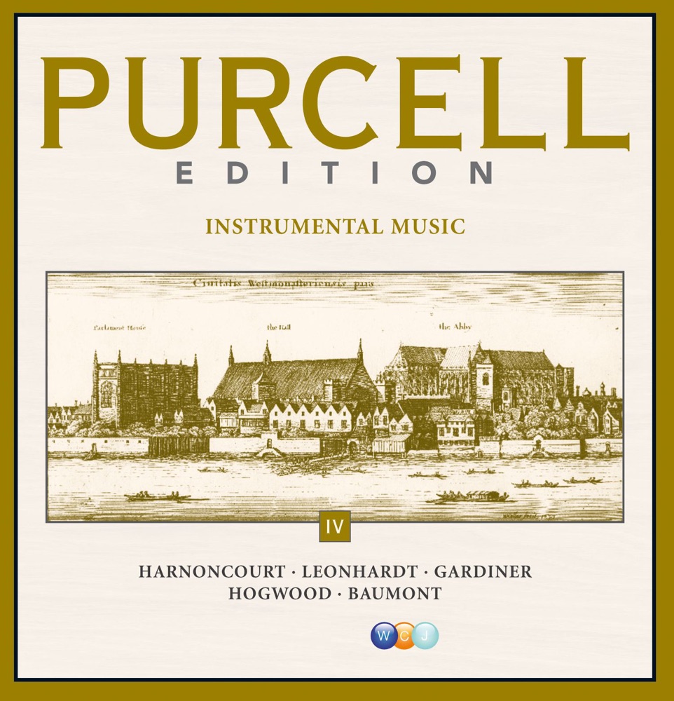 Обложка альбома «Purcell Edition Volume 4 : Instrumental Music» — John Eliot Gardiner, Gustav Leonhardt, Tragicomedia & Chanticleer