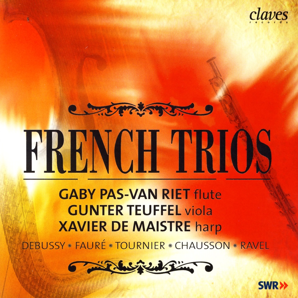 Обложка альбома «French Trios» — Gaby Pas-Van Riet, Gunter Teuffel & Xavier de Maistre