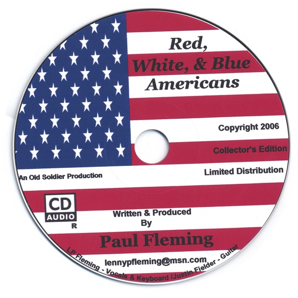 Red, White, & Blue Americans sleeve