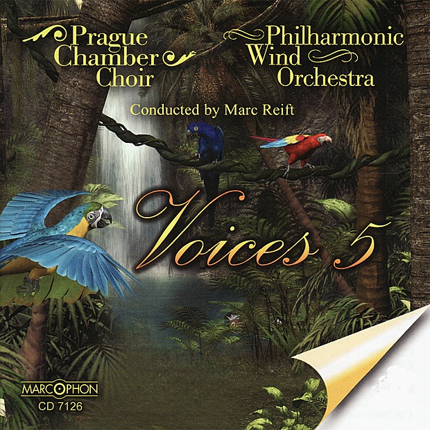 Обложка альбома «Voices 5» — Philharmonic Wind Orchestra, The Prague Chamber Choir & Marc Reift