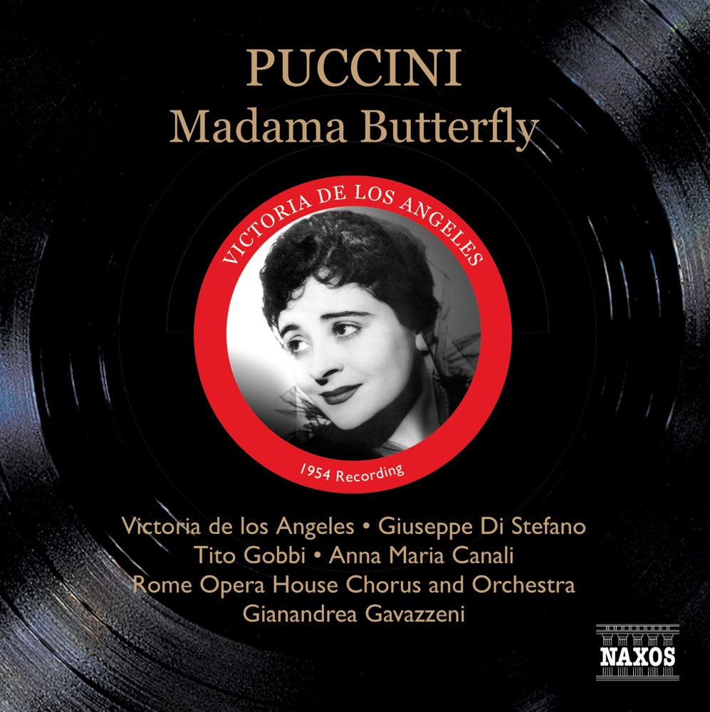 Обложка альбома «Puccini: Madama Butterfly» — Coro del Teatro dell'Opera di Roma, Victoria de los Ángeles & Orchestra of the Rome Opera House