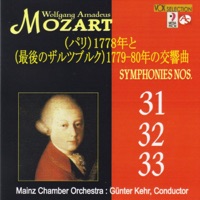 モーツァルト:(パリ)1778年と(最後のザルツブルク)1779-80年の交響曲
