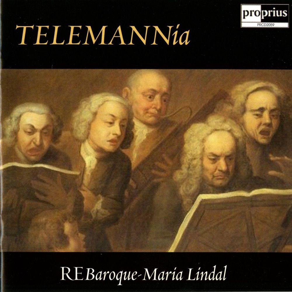 Обложка альбома «Telemannia» — Maria Lindal