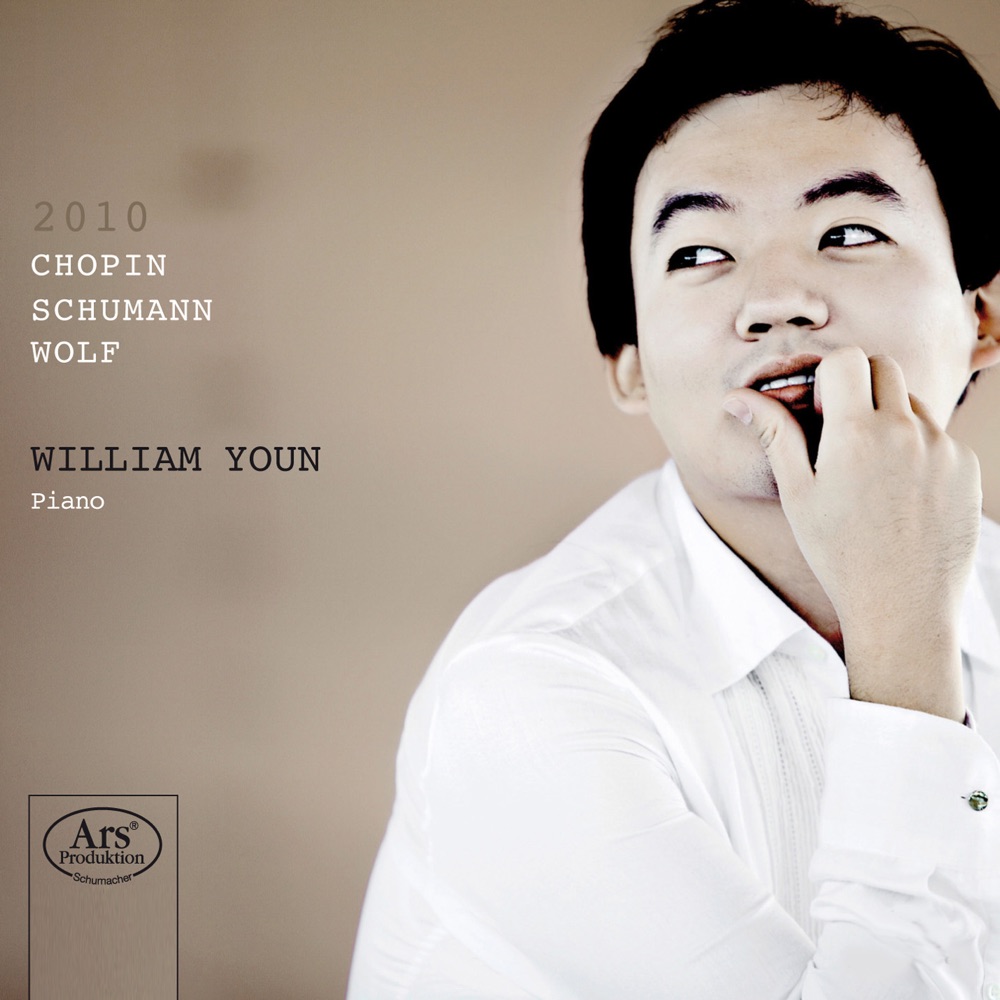 Обложка альбома «Chopin, Schumann & Wolf: Piano Works» — William Youn