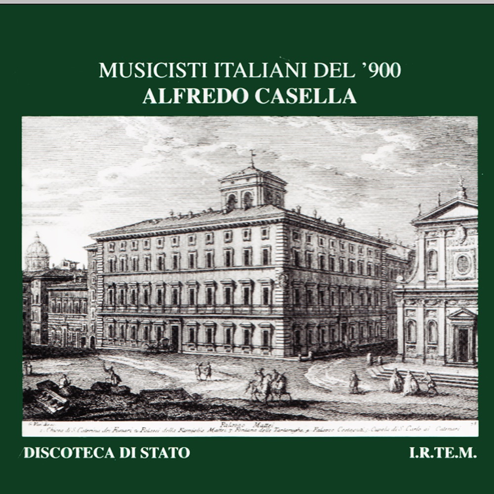 Обложка альбома «Musicisti Italiani del '900 - Alfredo Casella» — Dora Carral & Claudio Strudthoff