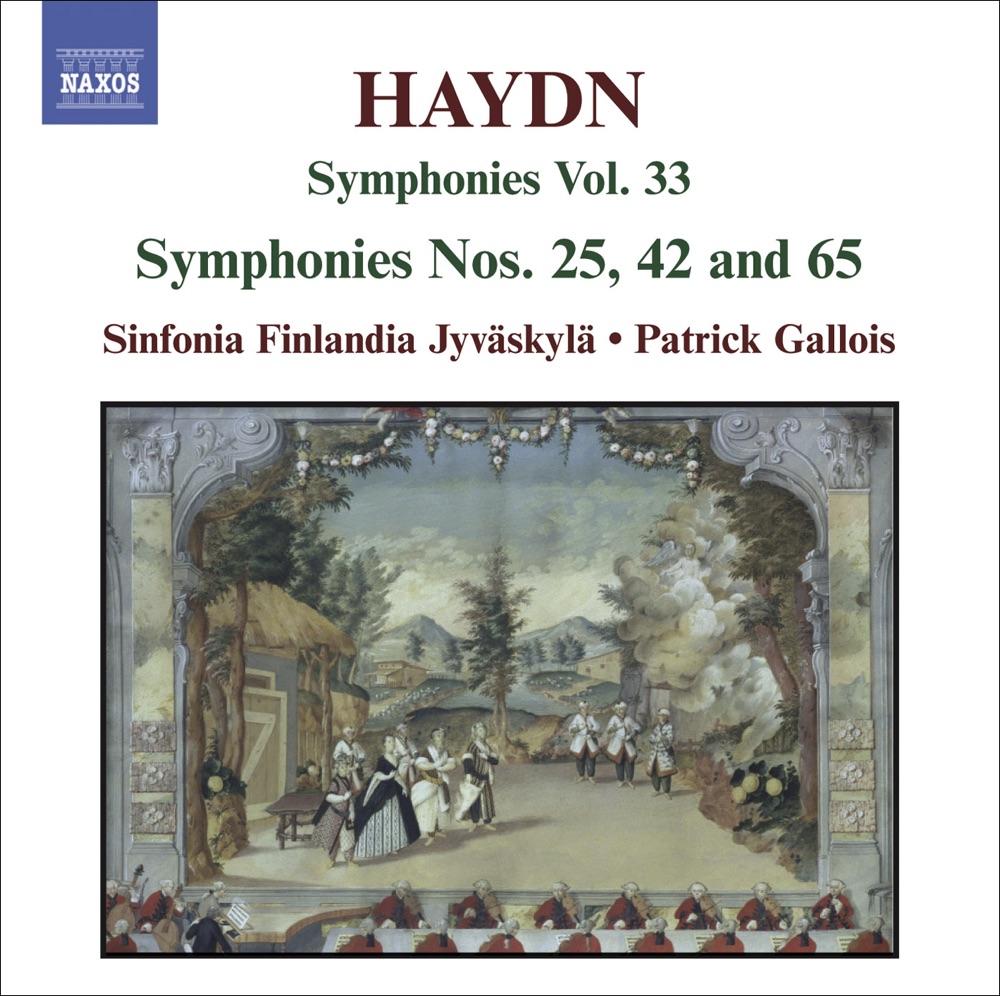 Обложка альбома «Haydn: Symphonies, Vol. 33» — Patrick Gallois & Sinfonia Finlandia