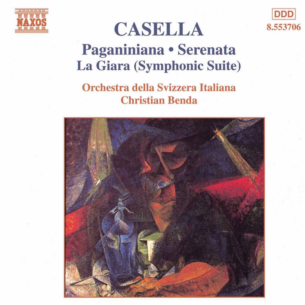 Обложка альбома «Casella: Paganiniana - Serenata - La Giara Suite» — Radio Svizzera Italiana Orchestra