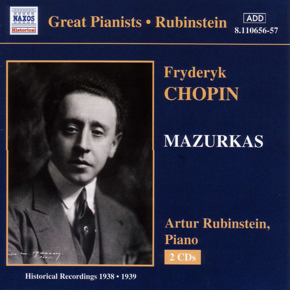 Обложка альбома «Chopin: Mazurkas» — Arthur Rubinstein