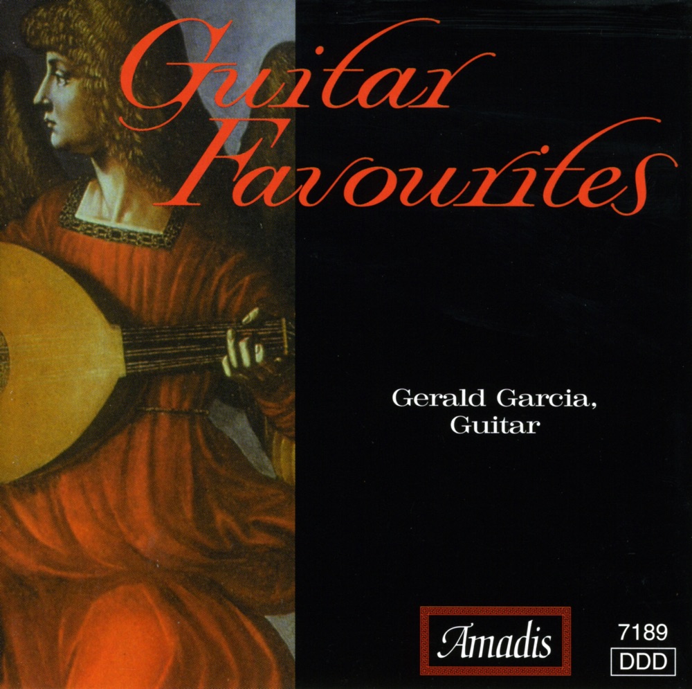 Обложка альбома «Guitar Favourites» — Peter Breiner, Gerald Garcia, Camerata Cassovia, Cssr State Philharmonic Orchestra (Kosice) & Slovak State Philharmonic Orchestra (Kosice)