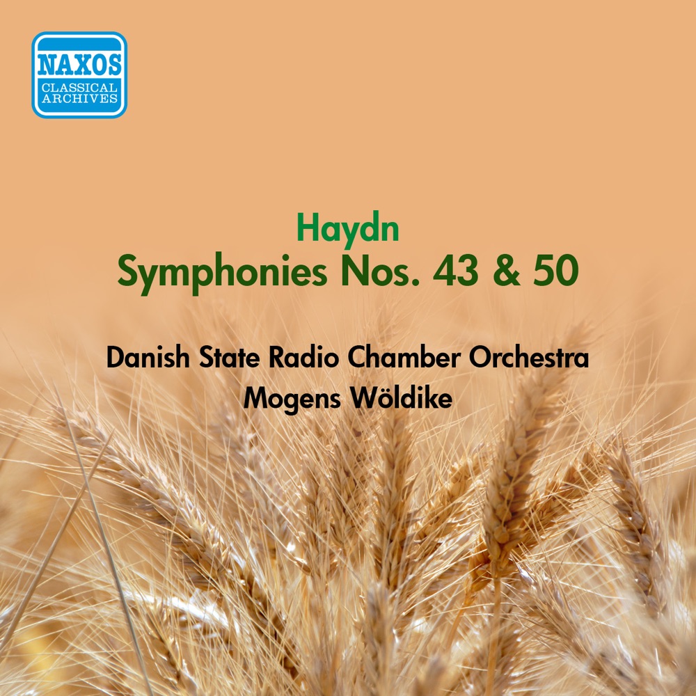 Обложка альбома «Haydn, F.J.: Symphonies Nos. 43, 50 (Woldike) (1952)» — Mogens Woldike & Danish State Radio Chamber Orchestra