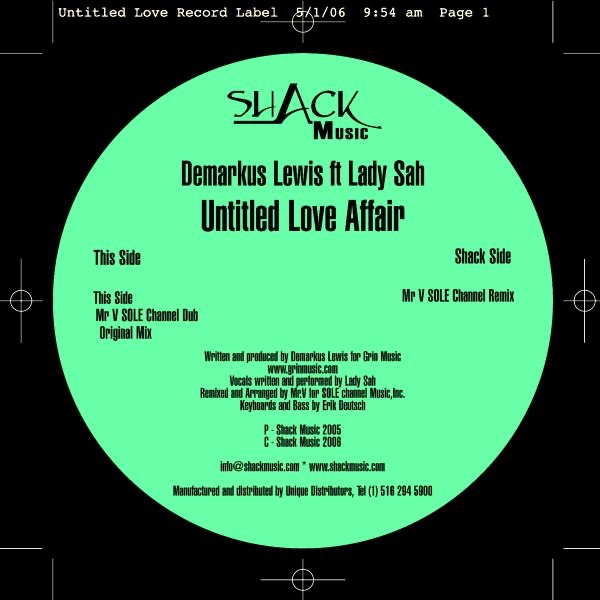 Untitled Love Affair - Single