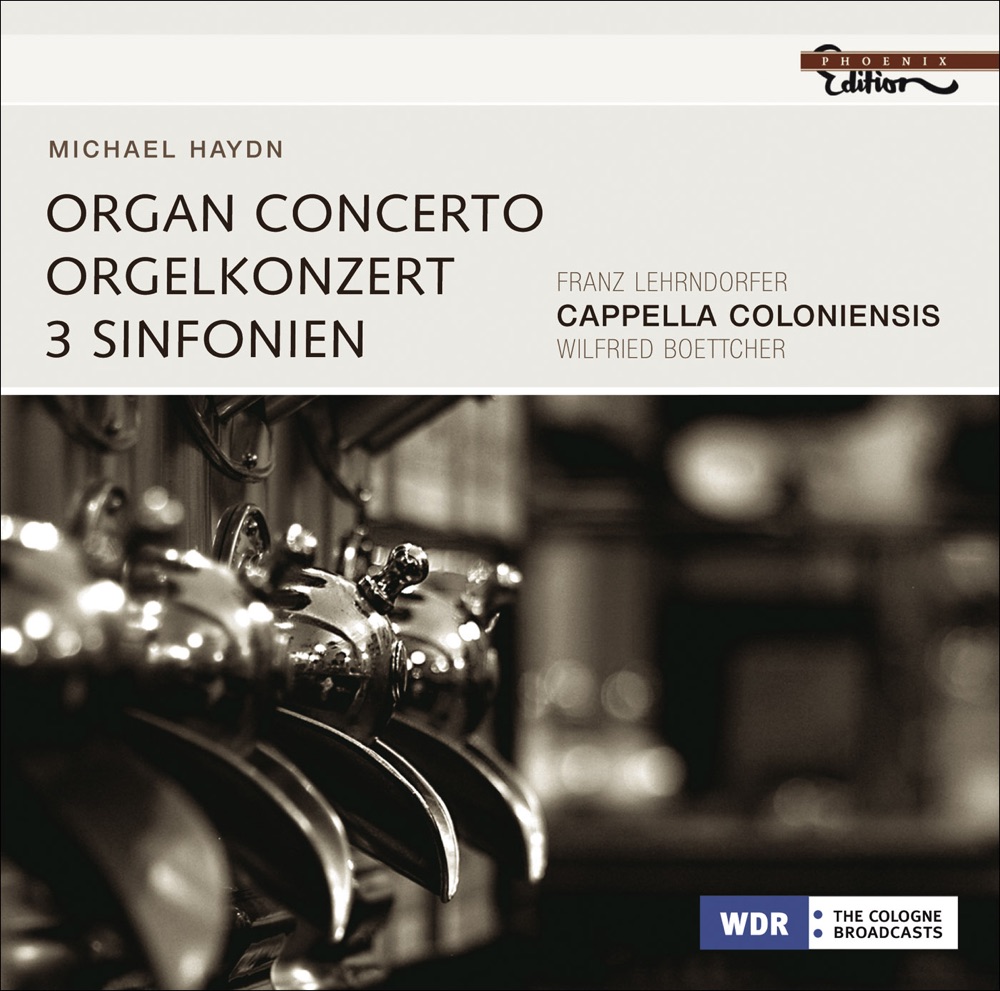 Обложка альбома «Haydn: Concerto for Organ, Viola and Strings, P. 55 - Symphonies - P. 9, 27, 33» — Wilfried Boettcher, Cappella Coloniensis, Franz Lehrndorfer & Ulrich Koch