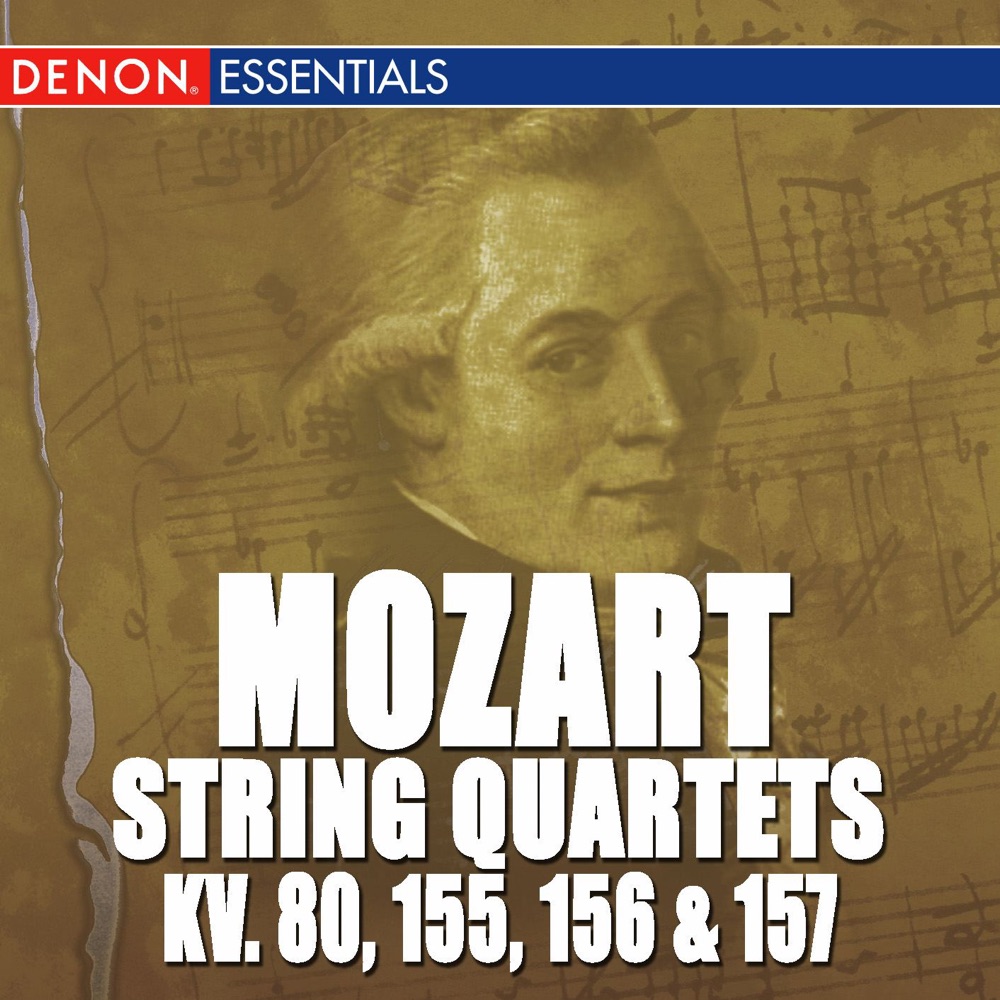 Обложка альбома «Mozart: String Quartets Nos. 1 - 4» — Mozarteum Quartet Salzburg