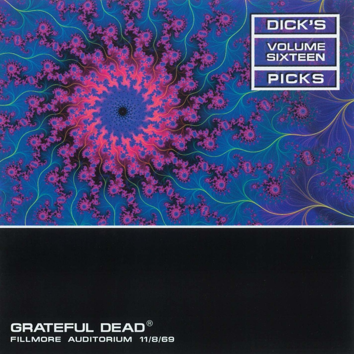Dick's Picks Vol. 16: 11/8/69 (Fillmore Auditorium, San Francisco, CA) cover art