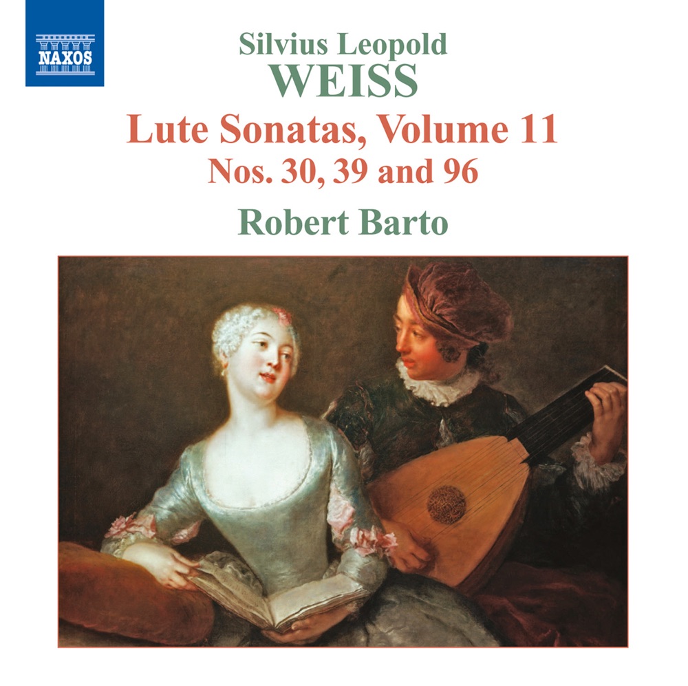 Обложка альбома «Weiss: Lute Sonatas, Vol. 11» — Robert Barto