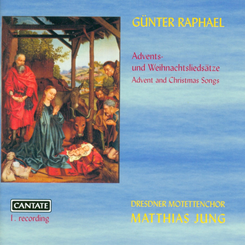Обложка альбома «Raphael, G.: Choral Music» — Barbara Christina Steude, Matthias Jung, Anne Gohrband & Dresden Motettenchor