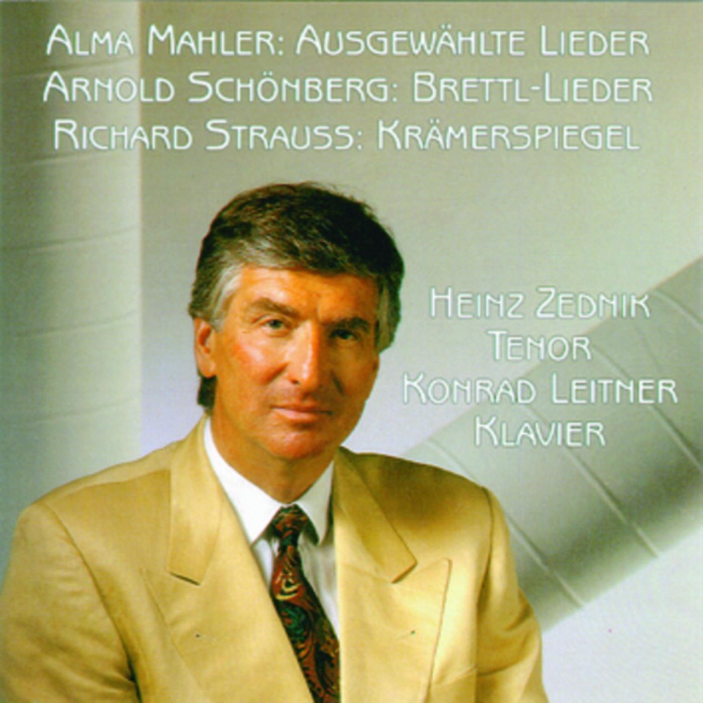 Обложка альбома «Ausgewählte Lieder - Brettl Lieder - Krämerspiegel» — Heinz Zednik