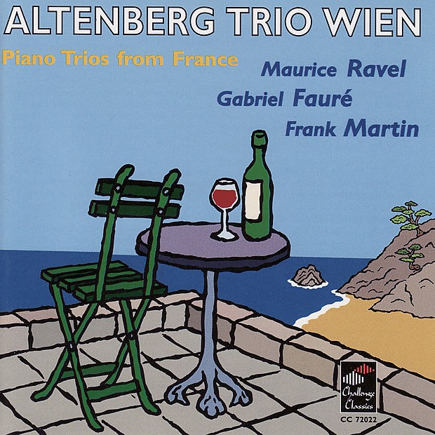 Обложка альбома «Piano Trios from France» — Altenberg Trio Wien