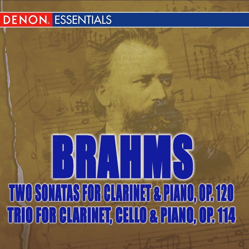 Обложка альбома «Brahms: Two Sonatas for Clarinet and Piano, Op. 120 and Trio for Clarinet, Cello, and Piano, Op. 114» — Elisabeth Ganter, Stanislav Bogunia & Vladimir Leixner