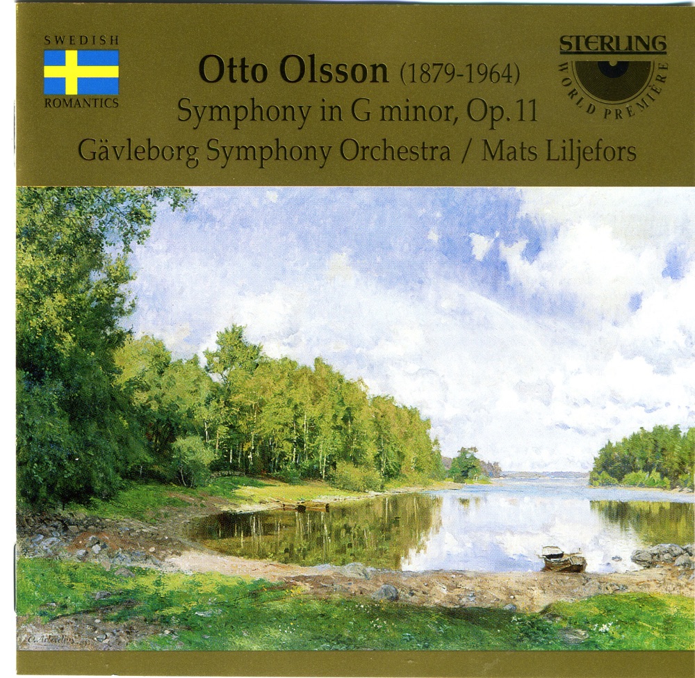 Обложка альбома «Olsson: Symphony G Minor, Op. 11» — Gavleborg Symphony Orchestra & Mats Liljefors
