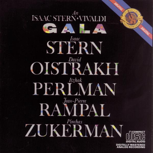 An Isaac Stern Vivaldi Gala cover art