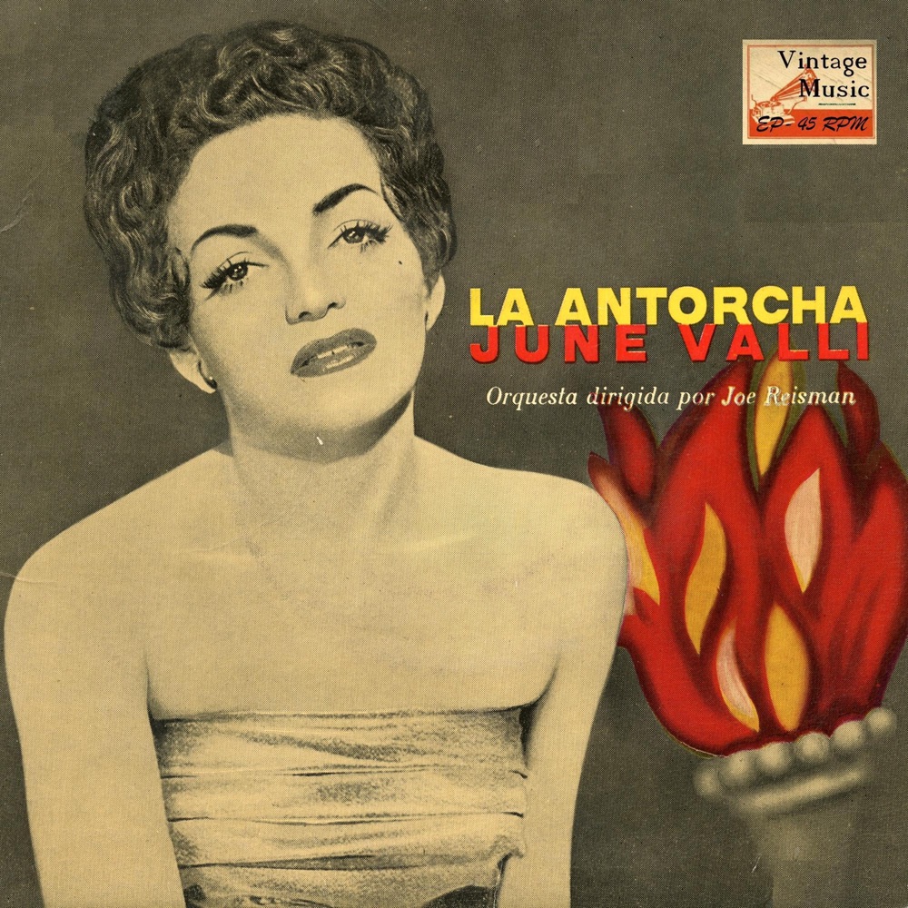 Обложка альбома «Vintage Vocal Jazz / Swing Nº22 - EPs Collectors "La Antorcha"» — June Valli