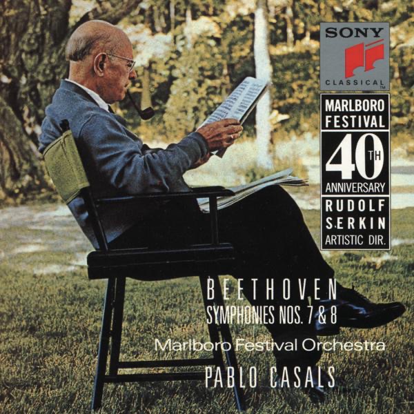 Обложка альбома «Beethoven: Symphonies Nos. 7 & 8» — Marlboro Festival Orchestra & Pablo Casals