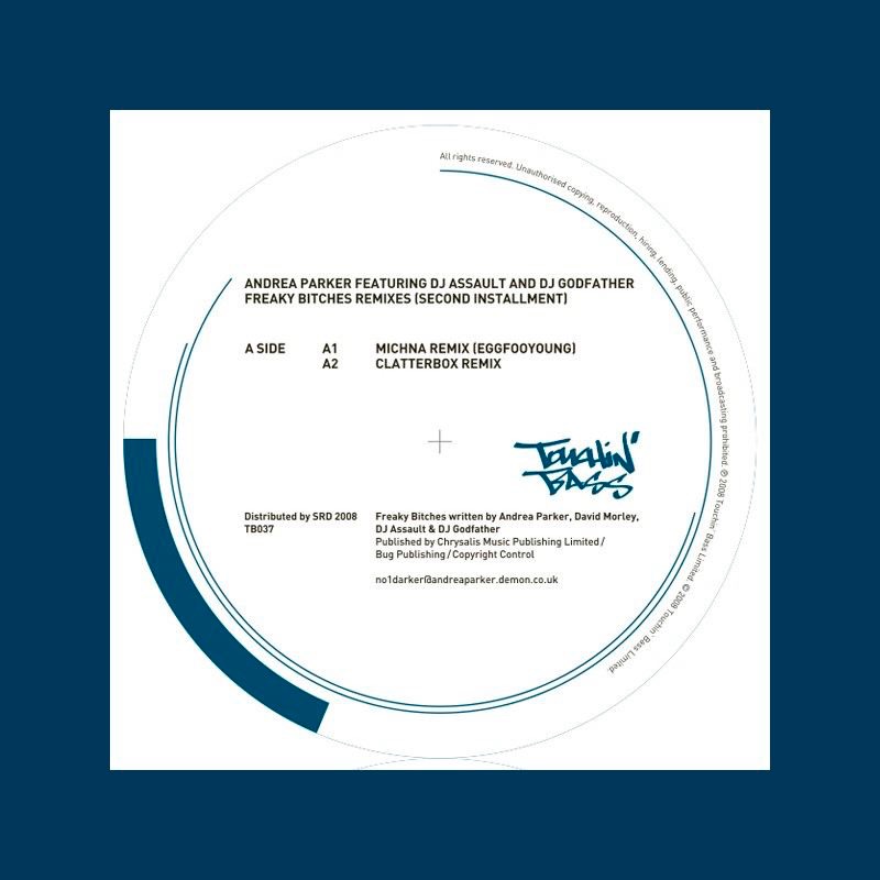 Обложка альбома «Freaky Bitches Remixes (Second Installment) [feat. DJ Assault & DJ Godfather] - EP» — Andrea Parker