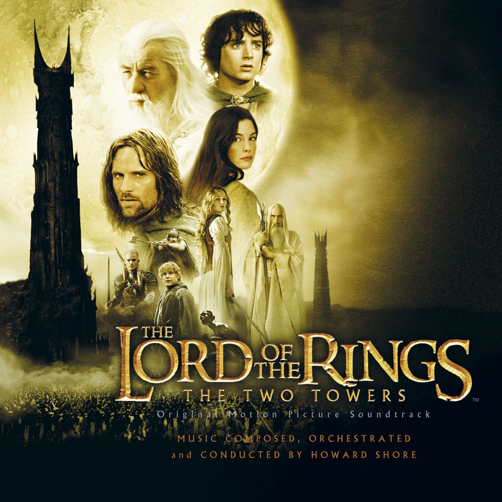 The Lord of the Rings: The Two Towers soundtrack artwork