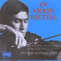 In Violin Recital - Mischa Lefkowitz