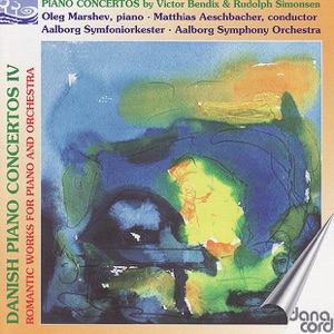 Bendix & Simonsen: Danish Piano Concertos, Vol. 4