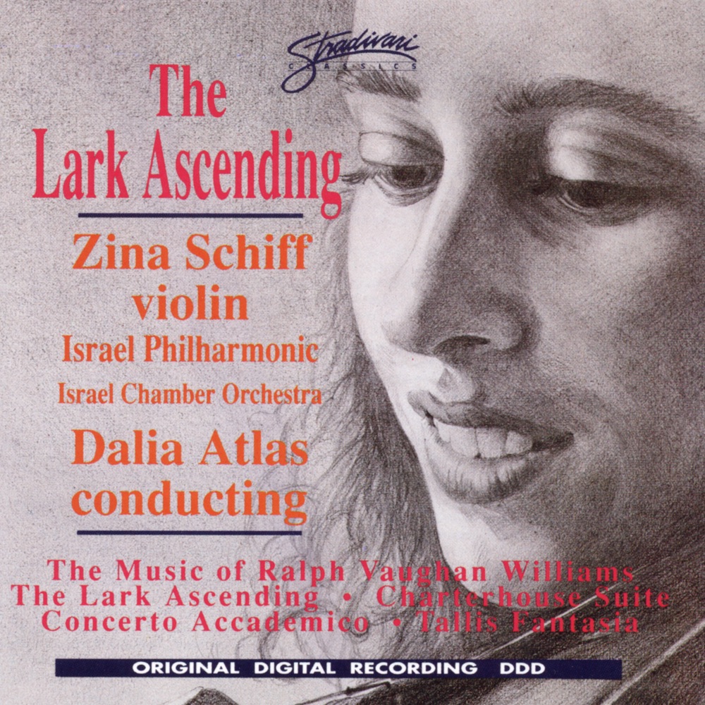 Обложка альбома «The Lark Ascending» — Zina Schiff, Israel Philharmonic Orchestra & Dalia Atlas