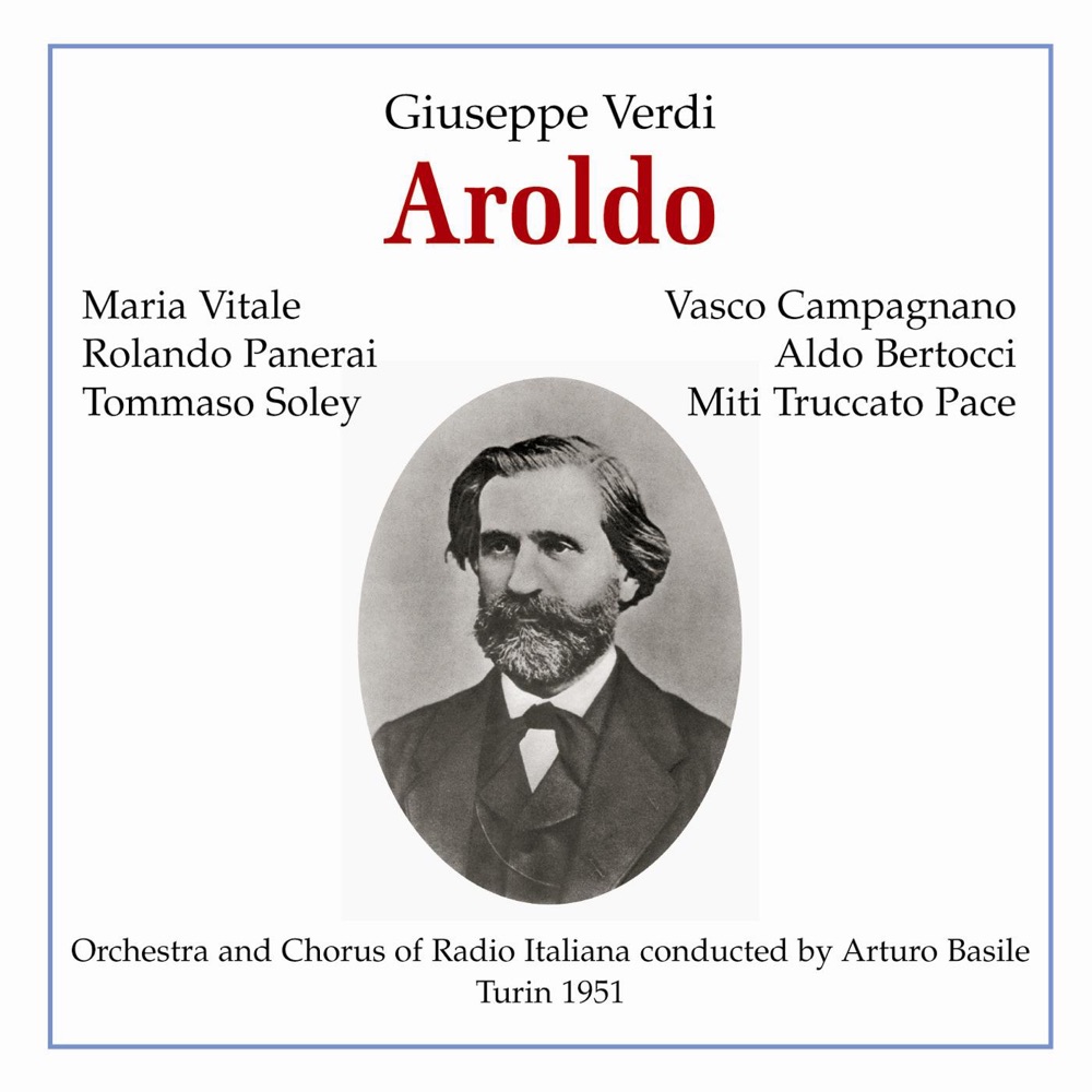 Обложка альбома «Paperback Opera - Aroldo - Rec.Turin1951» — Maria Vitale, Vasco Campagnano, Rolando Paneral, Gianfelice De Manuelli, Aldo Bertocci, Tommaso Soley, Arturo Basile & Orchestra and Chorus of Radio Italiana, Turin