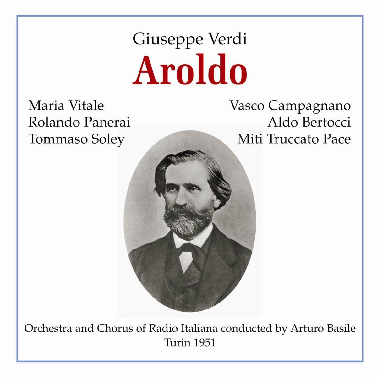 Paperback Opera - Aroldo - Rec.Turin1951