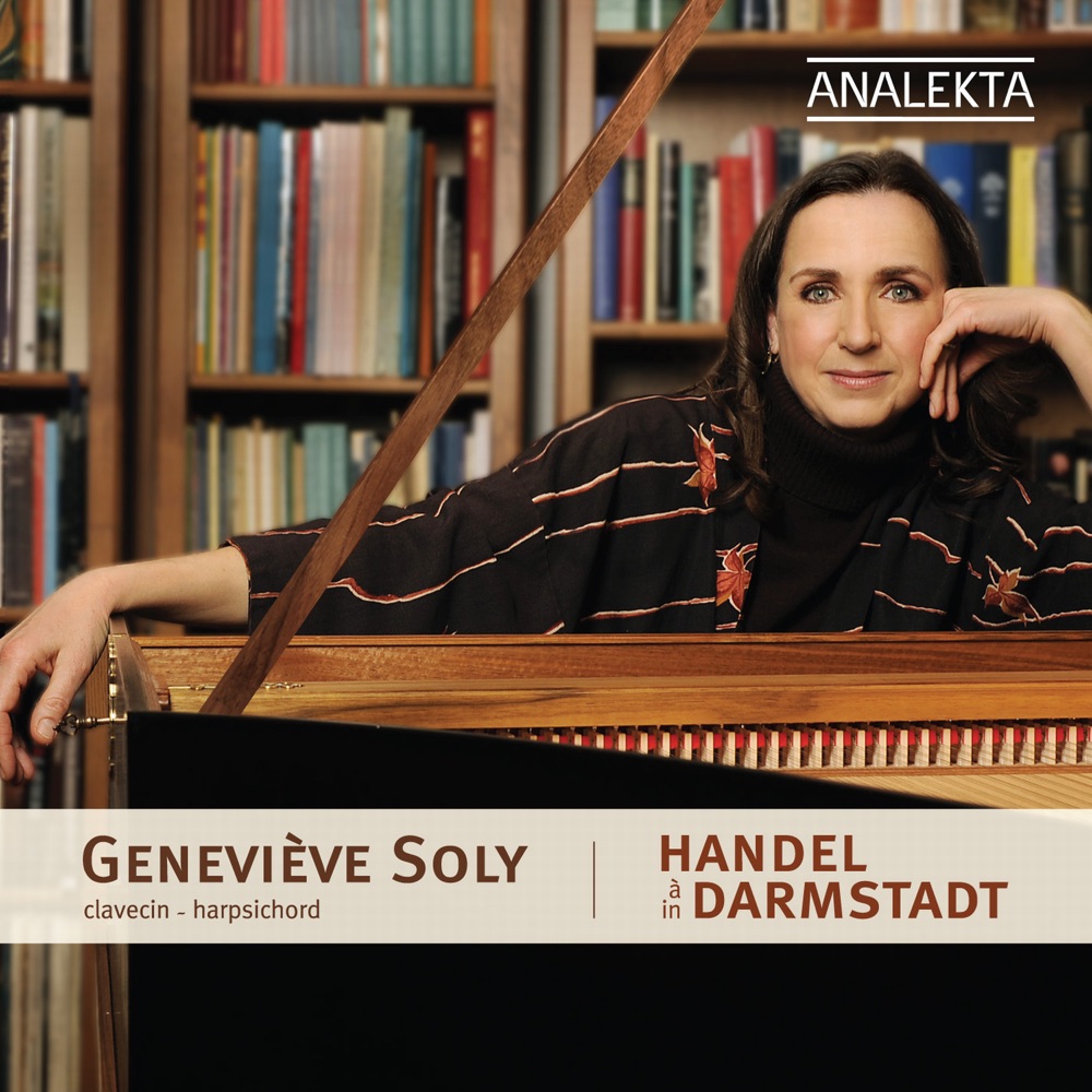 Обложка альбома «Handel in Darmstadt» — Geneviève Soly