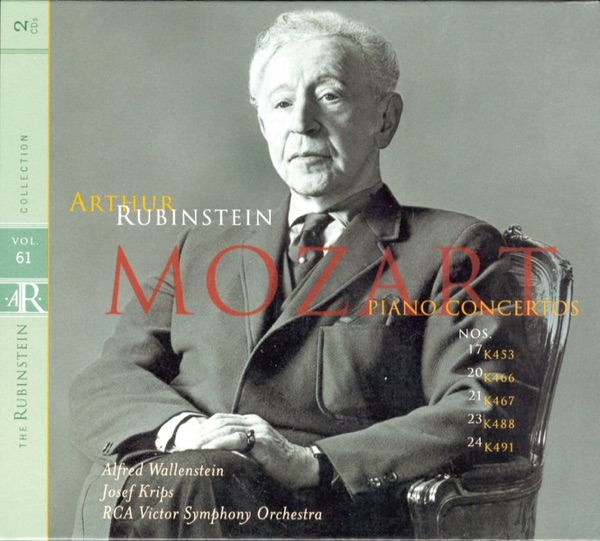 Rubinstein Collection, Vol. 61: Mozart: Piano Concertos Nos. 17, 20, 21, 23 & 24