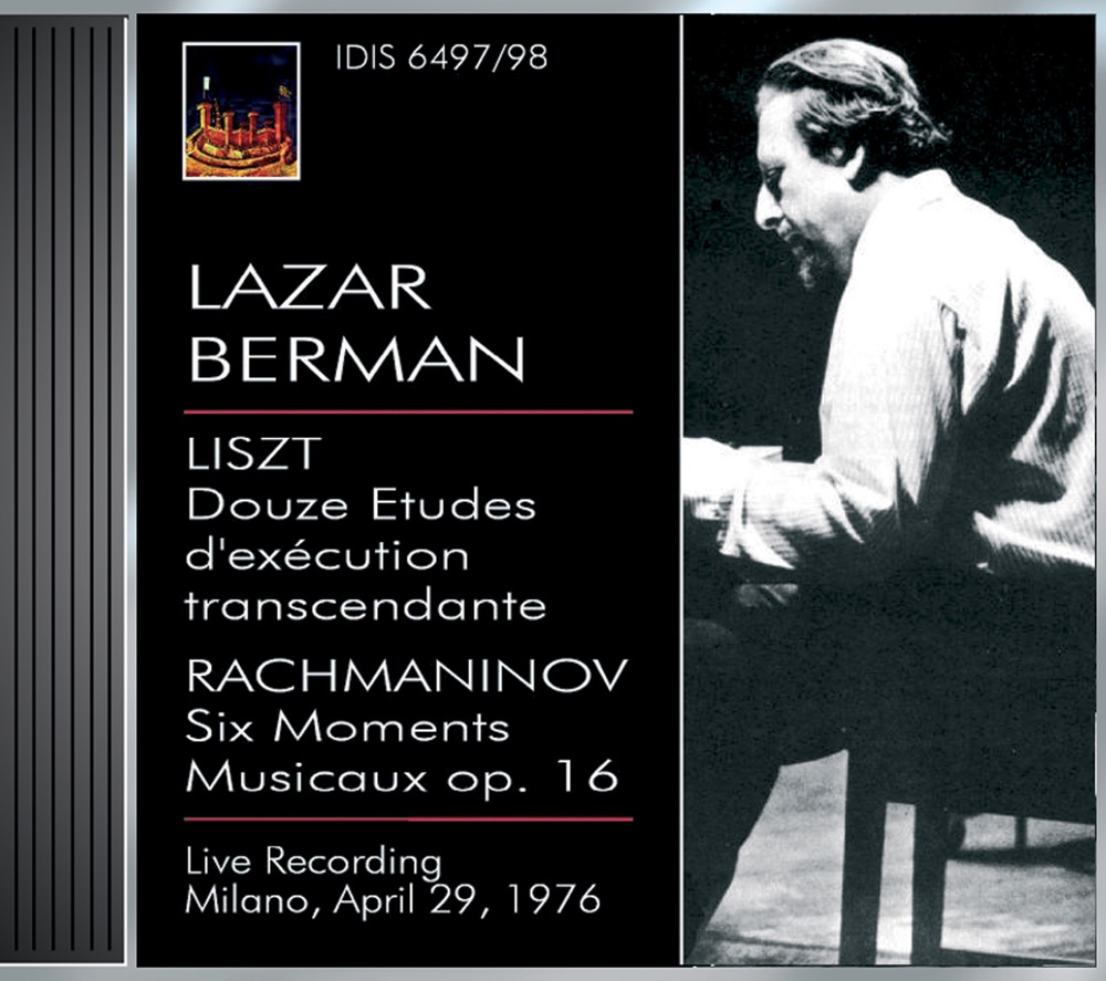 Обложка альбома «Berman, Lazar: Lazar Berman Plays Liszt and Rachmaninov (29 April 1976)» — Lazar Berman