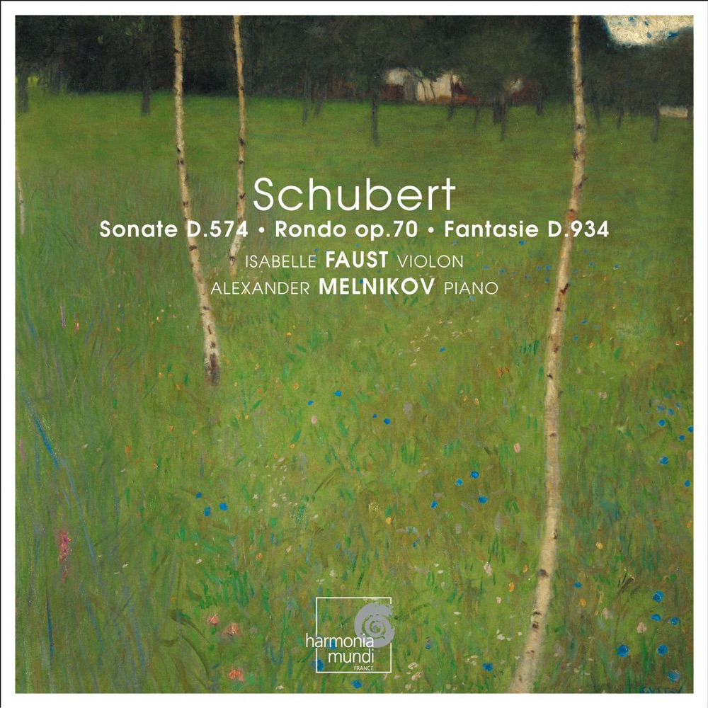 Обложка альбома «Schubert: Duos pour Piano et Violon» — Alexander Melnikov & Isabelle Faust