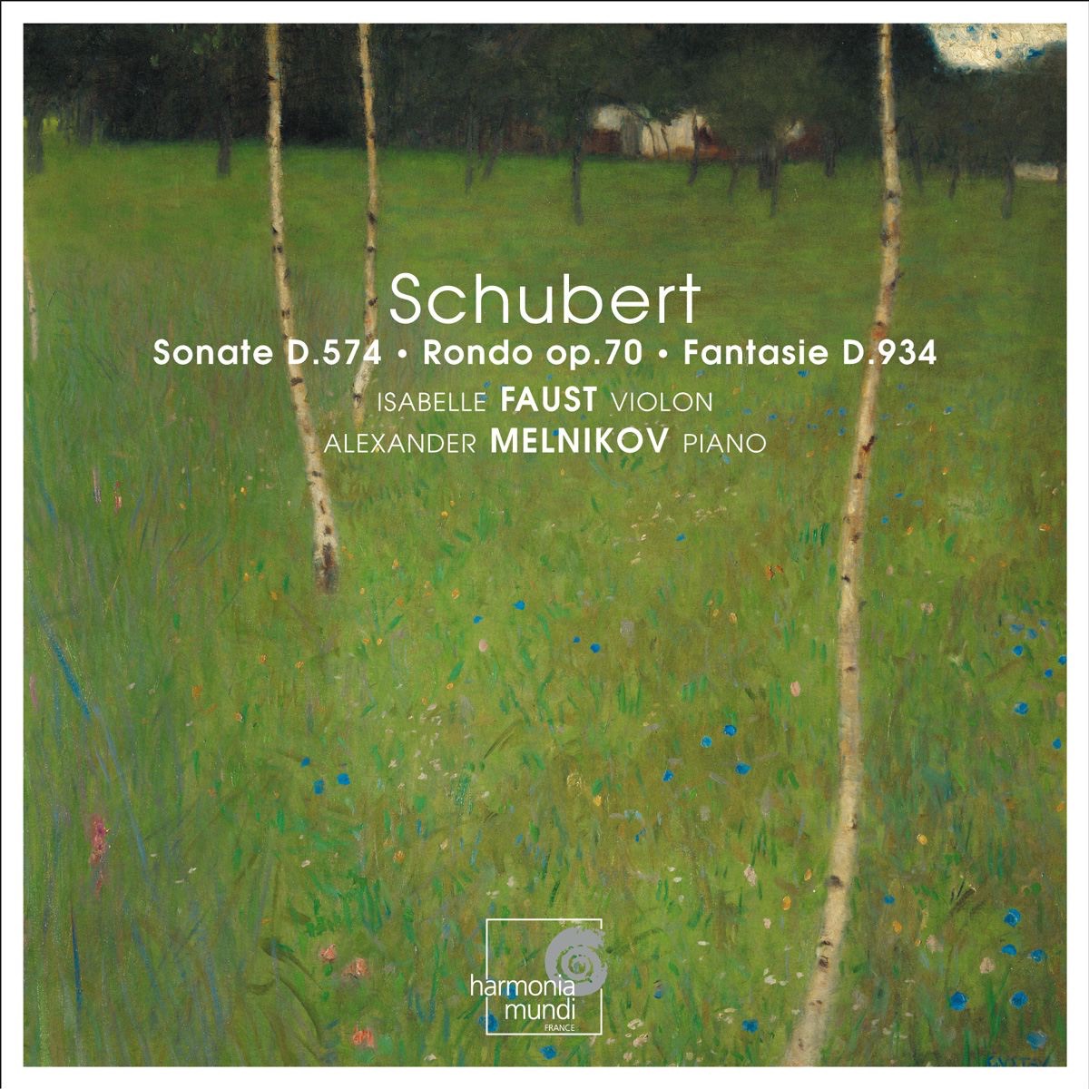 Schubert: Duos pour Piano et Violon cover art