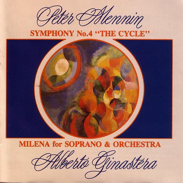 Обложка альбома «Mennin: Symphony No. 4 - Ginastera: Milena» — Abraham Kaplan, Brian Priestman, Denver Symphony & Phyllis Curtin