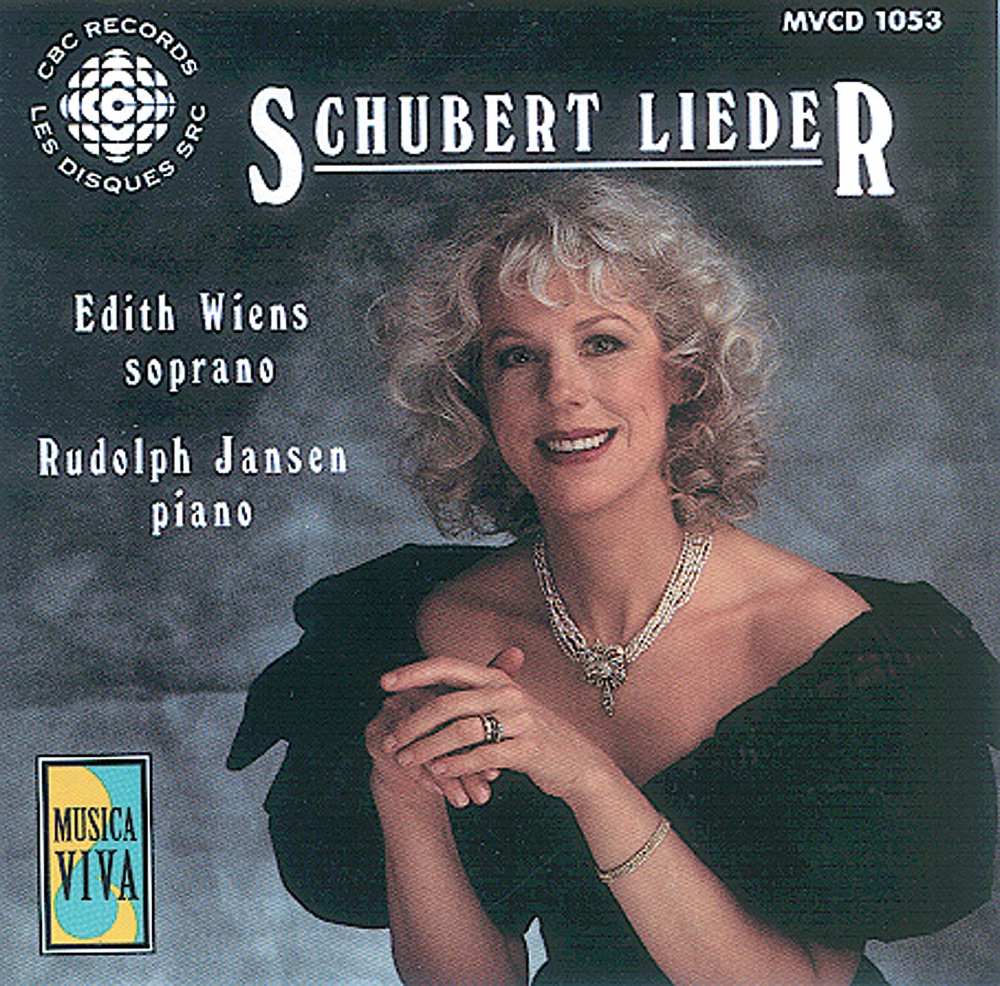 Обложка альбома «Schubert: Lieder» — Rudolf Jansen, Edith Wiens & Joaquin Valdepenas