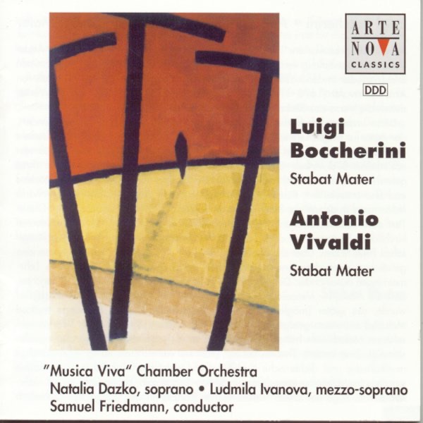 Обложка альбома «Boccherini & Vivaldi: Stabat Mater» — Samuel Friedmann, Natalia Dazko & Musica Viva Chamber Orchestra